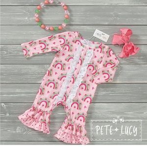 Pete+Lucy girl’s romper